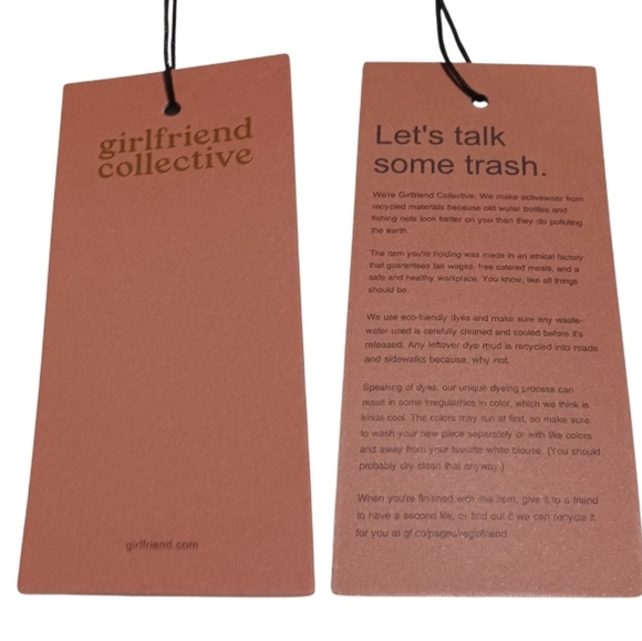 Girlfriend Collective Bianca One Shoulder Bra - Picture 5 of 5